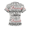 Loving Inspirational Wordle Tee