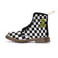 Power In Your Purpose Checkered Martin Boots