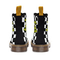 Power In Your Purpose Checkered Martin Boots