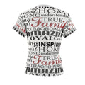 Loving Inspirational Wordle Tee