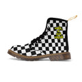 Power In Your Purpose Checkered Martin Boots