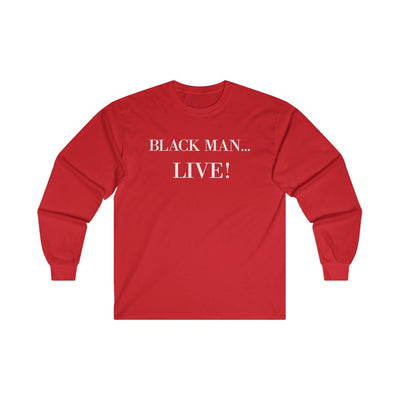 Black Man Live! Long Sleeve Tee