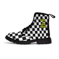 Power In Your Purpose Checkered Martin Boots