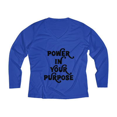 PIYP Women's Long Sleeve V-neck Tee