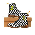 Power In Your Purpose Checkered Martin Boots